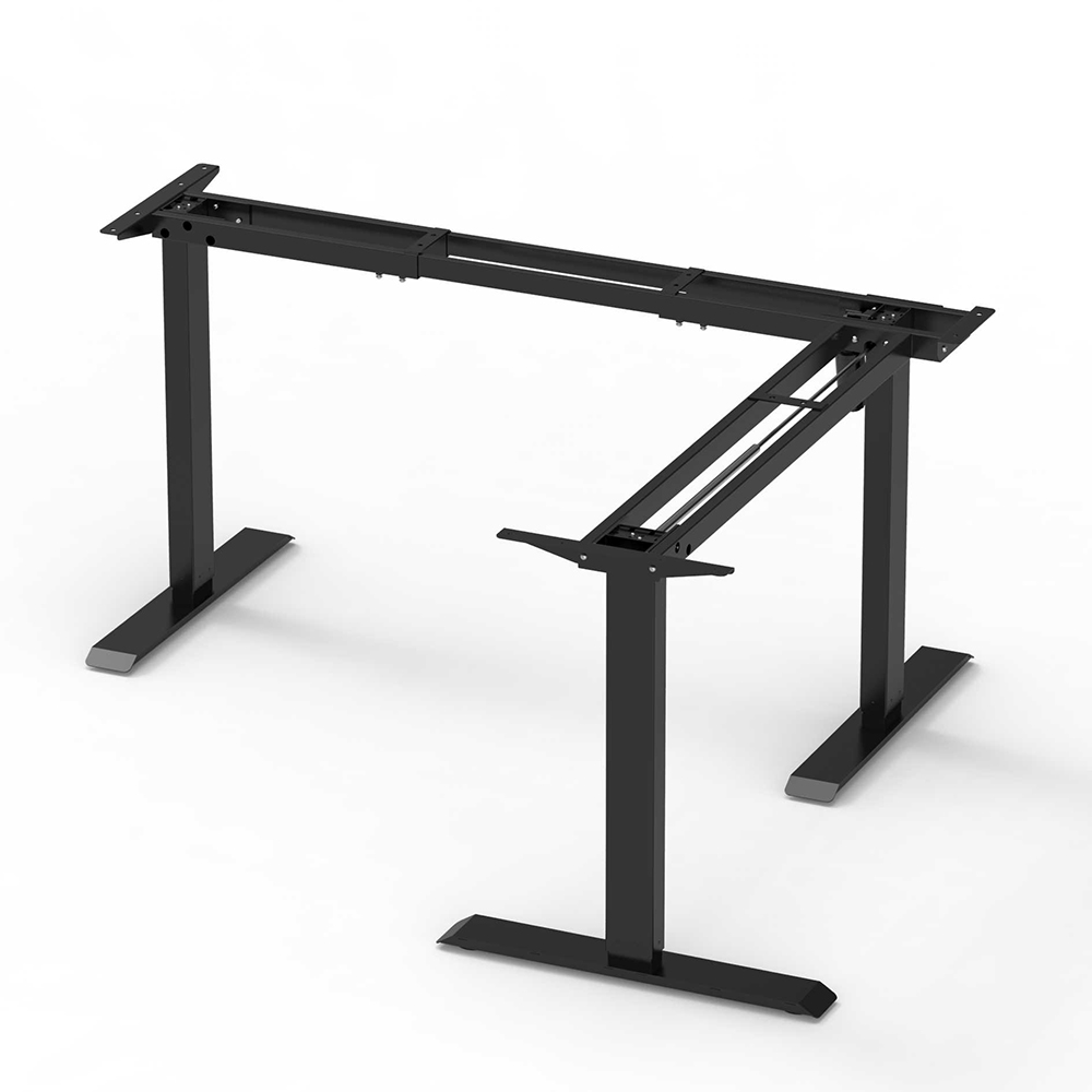 Black Height Adjustable Desk Frame