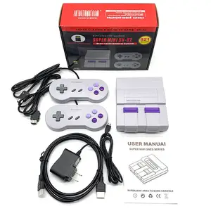 Portatil Grey Supernintendo Ingebouwde 821 Games Box Pc Controller Voor Nintendo Mini Snes Classic Video Game Console Joysticks