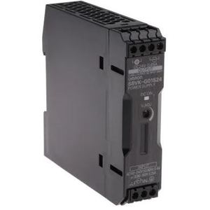 S8VK-G12024 <b>Power</b> <b>Supply</b> <b>24V</b> <b>DC</b> 15W 650mA DIN Rail Mount - Product Image 6