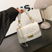 Sac à main de luxe pour femme NEN YCH 2025 : Sac bandoulière carré élégant avec chaîne