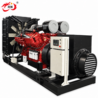 Groupe électrogène diesel de type ouvert 200-500 kW CA triphasé avec panneau de commande Smartgen