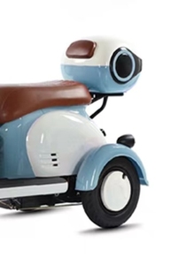 Triciclo Eléctrico Inteligente con Asiento <span class=keywords><strong>Plegable</strong></span>, Triciclo Pequeño para Adultos, Bicicleta Eléctrica de 3 Ruedas para el Hogar - Product Image 6