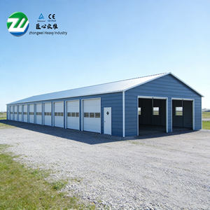 Bangunan Struktur Baja Gudang Bangunan Prefabrikasi Struktur Baja Gudang Prefabrikasi Bangunan Struktur Baja Bengkel - Product Image 3