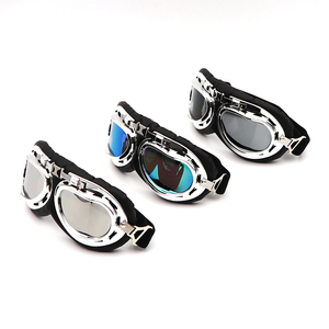 Azul PC Quadro Outdoor Ciclismo Sunglasses com proteção UV Dia Noite Road Car Motocicleta Óculos Windproof Lentes