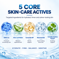 Masque facial en gel de peptide de cuivre bleu BEIKE GHK-CU, emballage personnalisé, marque cosmétique, sachet de masque facial, design personnalisé