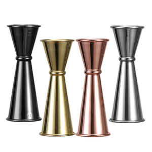 Jigger Personalizado para Bar, Jigger de Acero Inoxidable con Diseño Japonés, Vaso Medidor Doble para Bebidas Espirituosas, para Bartender - Product Image 1