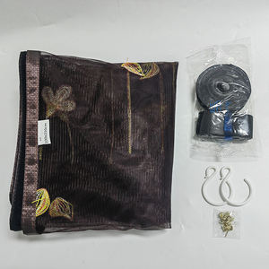 דלת מסך קישוטי קיץ מודרני דלת מסך פוליאסטר רקום, תבניות מגוון דלתות מגנטיות - Product Image 5