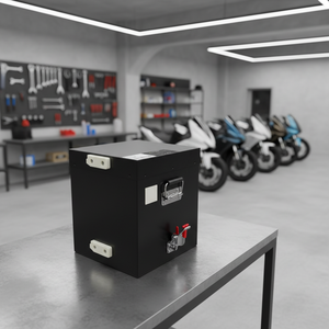 Batterie de stockage au phosphate de fer et de lithium 76,8V 72V 60Ah à cycle élevé, certifiée pour véhicule 4000W - Product Image 1