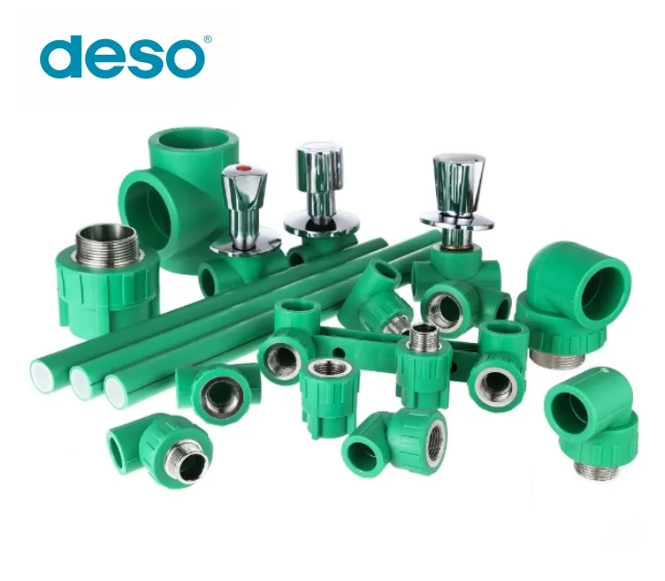 DESO Fornecimento Variedade Completa PPR Qualidade Tubulação E Conexões Ppr Pipe dn25 PN25 ppr-pipe