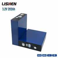 Baterai NOGI Lishen LFP 3.2V 200Ah 202Ah LiFePO4 Sel Baterai Prismatik Stok Tersedia RTS Pengiriman DDP Bebas Pajak