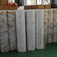 Papel Tapiz Autoadhesivo Wayon, Estilo Moderno de Mármol de Alto Brillo para Decoración del Hogar, Impermeable para Dormitorio, Sala de Estar y Baño