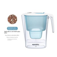 AIHUAPU AHP-L8 3.6L Pichet Filtrant Portable pour la Maison Version Standard Filtration au Charbon Actif Sans BPA PET de Qualité Alimentaire