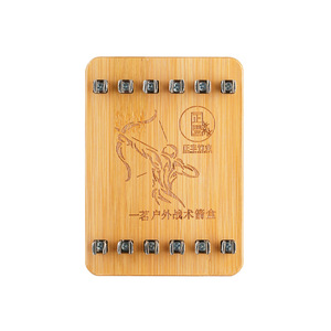 Dee-Toy Bamboo Tactical Arrow Box Portable Quiver For Outdoor Archery Equipment Storage With Belt Mount Design - Product Image 1