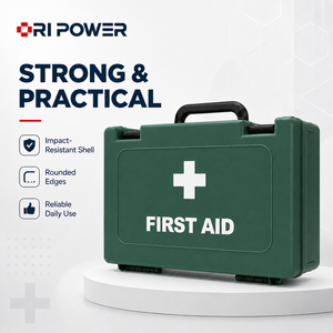ORIPOWER Boîte de premiers <span class=keywords><strong>secours</strong></span> murale en PP, portable avec poignée, <span class=keywords><strong>vide</strong></span>, pour le stockage médical, trousse de premiers <span class=keywords><strong>secours</strong></span> d'urgence pour le lieu de travail - Product Image 4