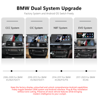 Estéreo para Auto Portátil Meihua de 12.3 Pulgadas 7870 con Android 13 y Amplificador para BMW X5 E70 X6 E71 CCC CIC, Navegación GPS, CarPlay