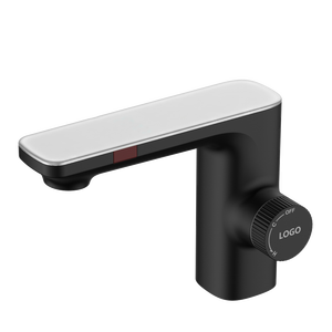Grifo con Sensor Infrarrojo <span class=keywords><strong>GIBO</strong></span>, Grifo de Baño con Pantalla LED de Temperatura, Color Plateado - Product Image 6