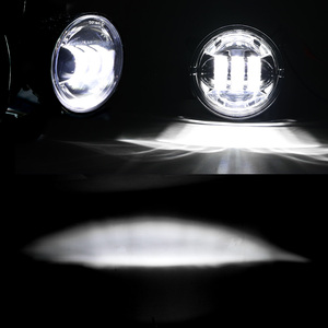 <span class=keywords><strong>Luz</strong></span> antiniebla LED de lámpara de paso de 4,5 pulgadas con DRL para bombilla de iluminación auxiliar de motocicleta con modelo Electra Glide Touring - Product Image 2