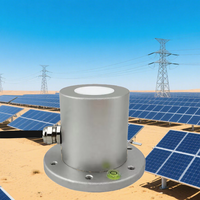Compteur de rayonnement solaire pour centrale photovoltaïque Système PV Surveillance de l'irradiance en temps réel Sortie 4-20mA Résistant à la corrosion