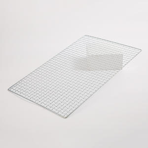 Parrilla desechable <span class=keywords><strong>de</strong></span> acero inoxidable para BBQ coreano, malla <span class=keywords><strong>de</strong></span> alambre expandido para asar pollo, técnica <span class=keywords><strong>de</strong></span> tejido, procesamiento por soldadura - Product Image 2