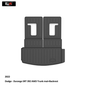 Tappetini <span class=keywords><strong>Auto</strong></span> GA per Dodge Durango 7 Posti 2022, Tappetini in TPE Personalizzati Impermeabili Antiscivolo - Product Image 2