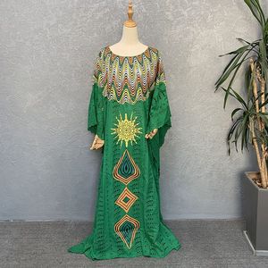 Nuevo en Kafotan: Vestido Maxi Casual <span class=keywords><strong>de</strong></span> Punto con Pedrería, Impresionante y Elegante para Mujeres Africanas - Product Image 5