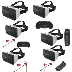 Vrshinecon g06b + B03 xử lý VR Kính điện thoại 3D thực tế ảo Trò chơi Mũ bảo hiểm đầu đeo kính kỹ thuật số - Product Image 2