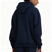 Pull à Capuche Homme Oversize Uni et Vierge, Hiver Haute Qualité en Coton Polyester Épais 430gsm Personnalisable