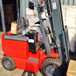 Operated Electric Powered <b>Engine</b> Pallet Reach Forklift Fork Lift Truck for Warehouse - Product Image 4