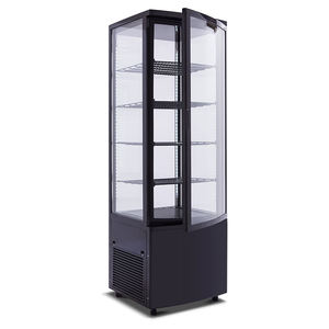 <span class=keywords><strong>Réfrigérateur</strong></span> de présentation de boissons commercial 98L à 4 portes vitrées, comptoir de présentation - Product Image 2