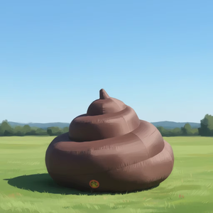 Modèle <span class=keywords><strong>de</strong></span> caca gonflable géant personnalisé, publicité extérieure, ballon gonflable <span class=keywords><strong>de</strong></span> dessin animé pour la promotion <span class=keywords><strong>de</strong></span> la marque/événement/fête/centre commercial - Product Image 5