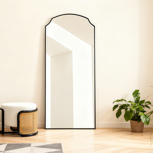 Hiện đại lớn kích thước đầy đủ toàn thân gương-chống gỉ sắt khung CE/ROHS chứng nhận treo tường/miễn phí-đứng cho phòng khách sạn - Product Image 3