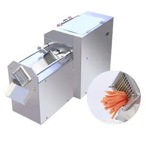 Schmuckkartoffelstreifen-Schneidemaschine in Lebensmittelqualität automatische Pommes-Schneidemaschine mit großem Preis