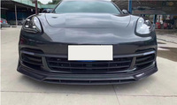 Lèvre avant arrière en fibre de carbone pour pièces automobiles Jupe latérale de carrosserie Kit de mise à niveau de la lèvre avant pour porsche Panamera 971 2017-2023