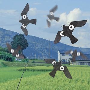 Vendita calda ampiamente usato spaventapasseri per uccelli hawk kite black eagle kite flying kite farm protector - Product Image 5