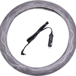 Protecteur de <span class=keywords><strong>volant</strong></span> à main chaude hiver couverture de <span class=keywords><strong>volant</strong></span> de voiture chauffage mettre la manche chauffage électrique <span class=keywords><strong>12V</strong></span> chauffage rapide - Product Image 5
