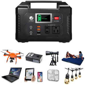 E200 Lithium Ion Battery <b>Solar</b> <b>Generator</b> 200W 110V/220V/240V Home Use PWM Controller Monocrystalline Silicon 2 E200 - Product Image 1