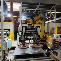 Bras de robot de palettisation et de manutention FANUC R-2000iC/210F 165F pour disques de frein et moyeux de roue, destiné aux lignes de production automobile