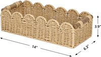 Panier de rangement en papier toilette salon maison décor confortable panier papier corde petits paniers pour étagère de rangement sur toilette