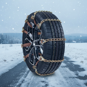Vente directe d'usine de nouvelles chaînes de traction pour neige. Conception universelle. Matériaux en acier de haute qualité. Chaînes antidérapantes. - Product Image 5