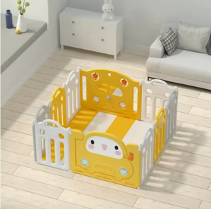 Parc de <span class=keywords><strong>jeu</strong></span> pliable en plastique pour tout-petits, clôture de sécurité portable pour enfants et bébés, utilisable en intérieur et en extérieur - Product Image 4