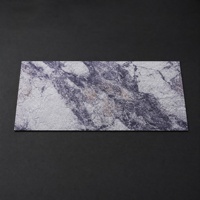 Revêtement mural en pierre souple flexible, panneau de carreaux en sable de quartz pliable, gris clair violet, pour décoration intérieure et extérieure, salon