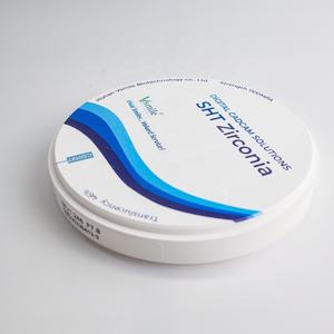 Blocco Dentale Multistrato in Zirconia SHT per Corone e Ponti Anteriori, Spessore 10mm, Compatibile con Sistema Aperto - Product Image 2