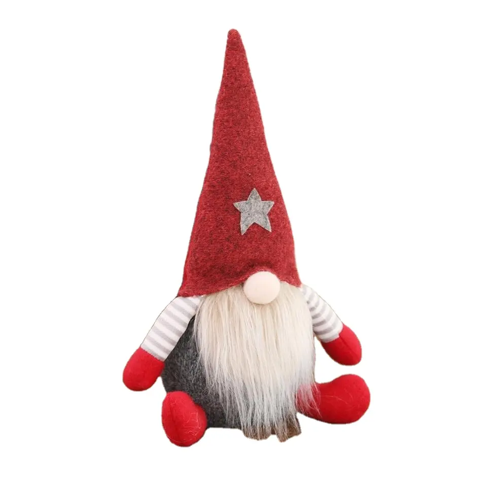 20 см, 30 см, 40 см, оптовая продажа, рождественские плюшевые игрушки эльфа, очаровательные рождественские куклы эльфа для мальчиков и девочек, рождественские украшения без лица