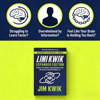 Édition Élargie Limitless de Jim Kwik, Livre de Lecture pour l'Amélioration Cognitive, l'Apprentissage Efficace et l'Entraînement Cérébral
