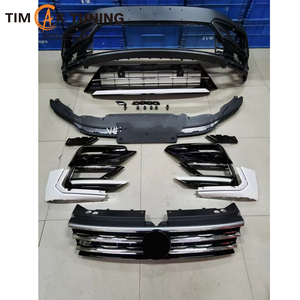 Kit Carrozzeria Auto di Fabbrica Adatto per Tiguan 2018-2021, Griglia Paraurti Anteriore Stile R, Compatibile con Tiguan 2018+ - Product Image 4