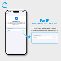 STAROZON – Écran de diagnostic FOG pour iPhone 15 Pro Max, fourni directement par l'usine, sans erreur, badges indiquant l'état d'occasion