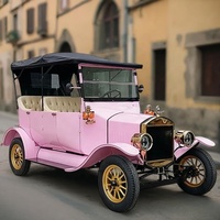 Voiture de tourisme électrique Vintage avec Mini Bus de tourisme, 3x4 et 6 sièges