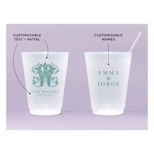 Vasos Personalizados para Fiestas de Cumpleaños con Impresión de Logotipo, Vasos de Plástico Reutilizables de 16 oz, Resistentes a los Golpes, para Estadios, Recuerdos de Fiesta - Product Image 4