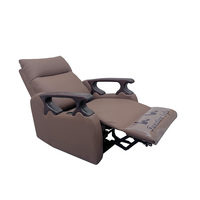 Juego de Sofás de Cuero Sintético Eléctrico - Sofá Reclinable Convertible Moderno para Hospital y Sala de Estar