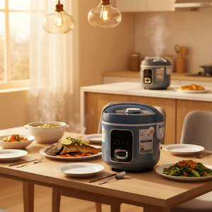 Olla Arrocera Automática de 1.0L-2.8L con Recipiente Interior Antiadherente, para Uso Doméstico y en Hoteles, con Taza Medidora, para Arroz Aromático Tradicional - Product Image 6